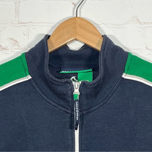 Vintage RocaWear Full Zip Sweatshirt Mens Size XL Gray Embroidered Logo Pockets - Picture 3 of 14